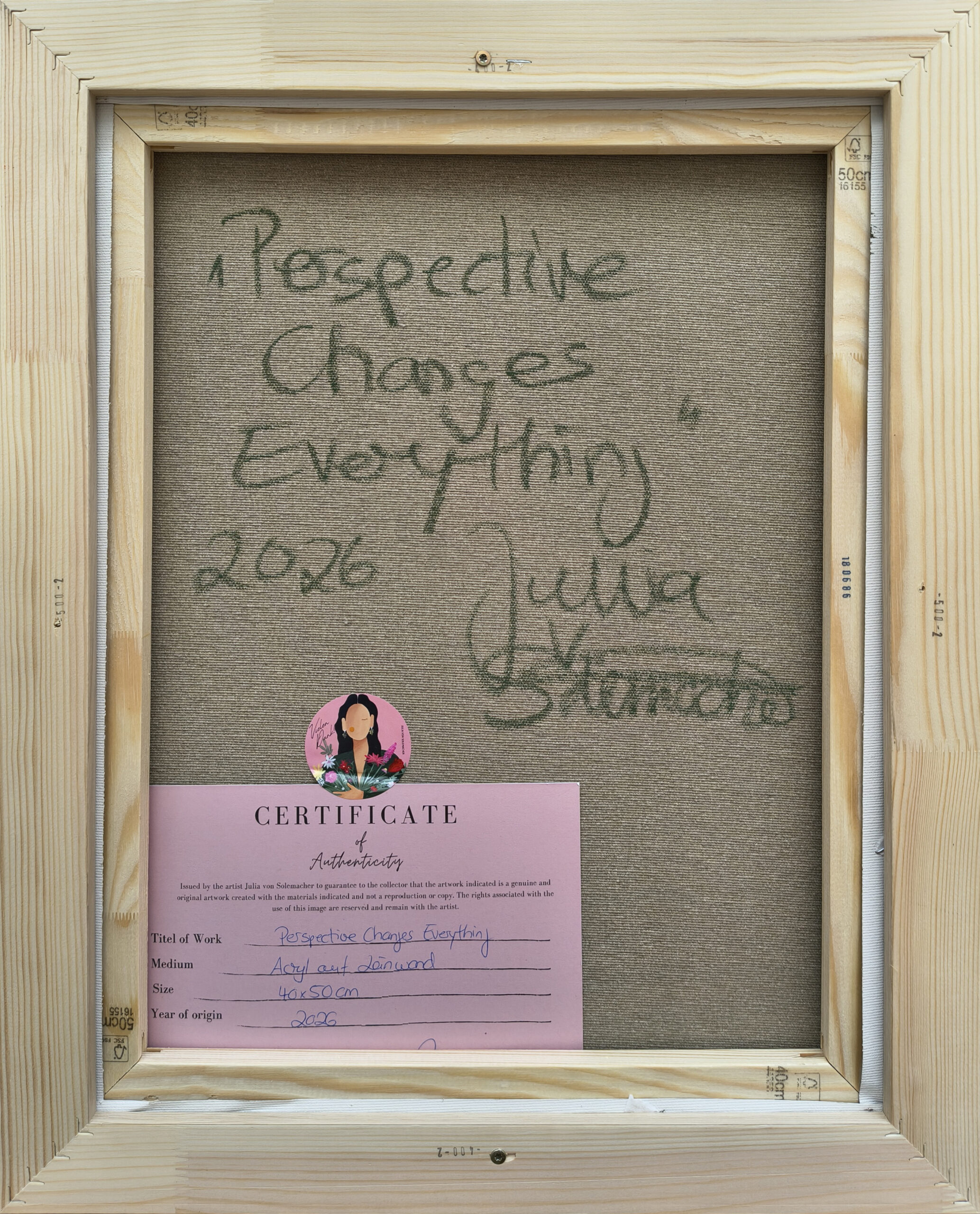 Sold, Perspective changes everything – Bild 3